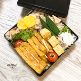 お弁当に！厚揚げサンドカレー風味